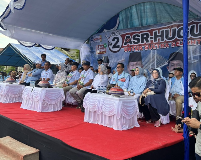 ASR-Hugua Gelar Kampanye di Wangi-Wangi, Prioritaskan Program Pengembangan Pariwisata